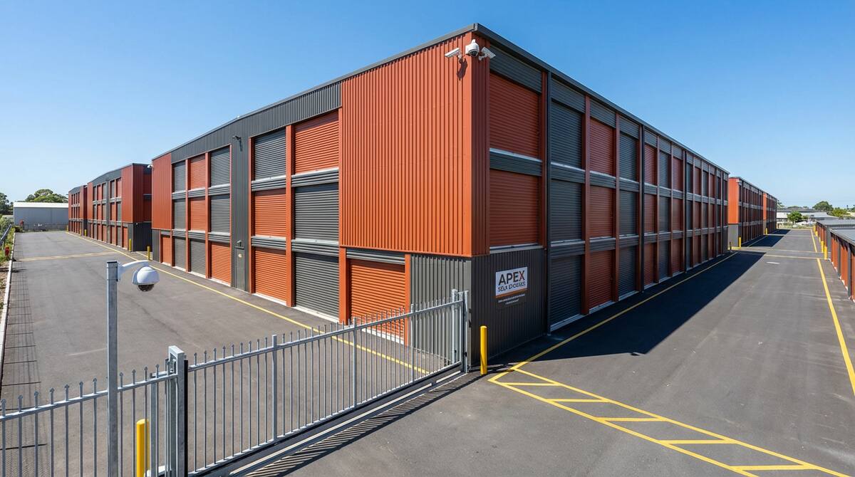 Self-storage facility security system